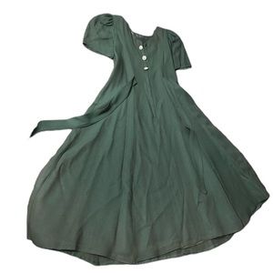 Vintage Emerald Green Loralie Original dress size 8 Dress